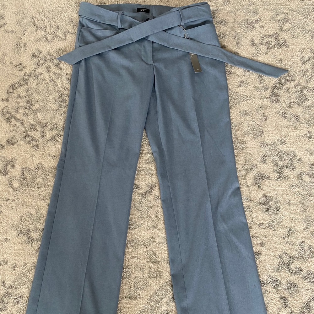 Light Blue Trouser Pants